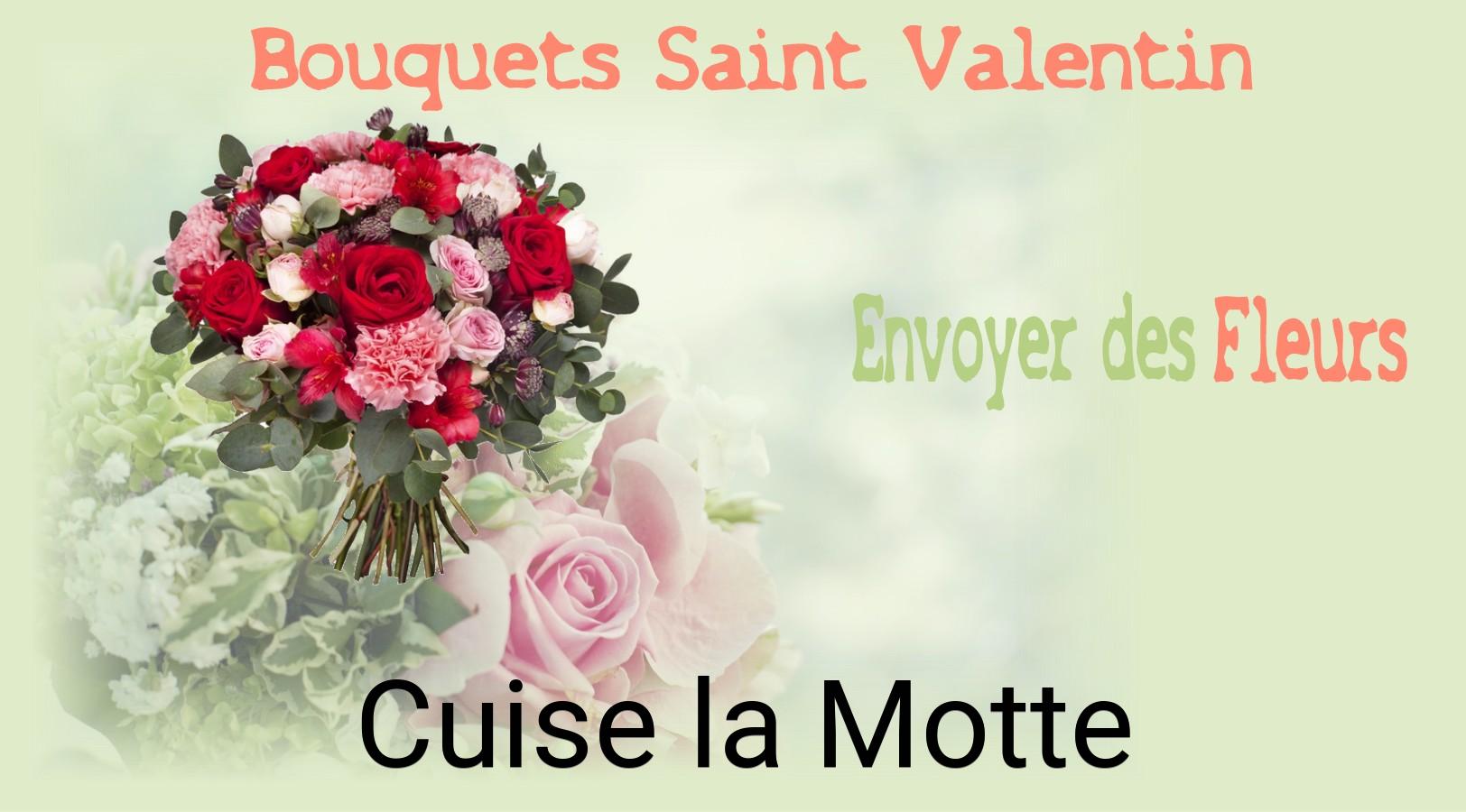 Roses de Saint-Valentin livrées à Cuise-la-Motte